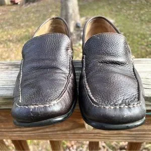 Ecco Soft Moc Black Leather Comfort Loafers Slip-On Shoes Mens Sz.46 US:12 ECCO Men main image 3